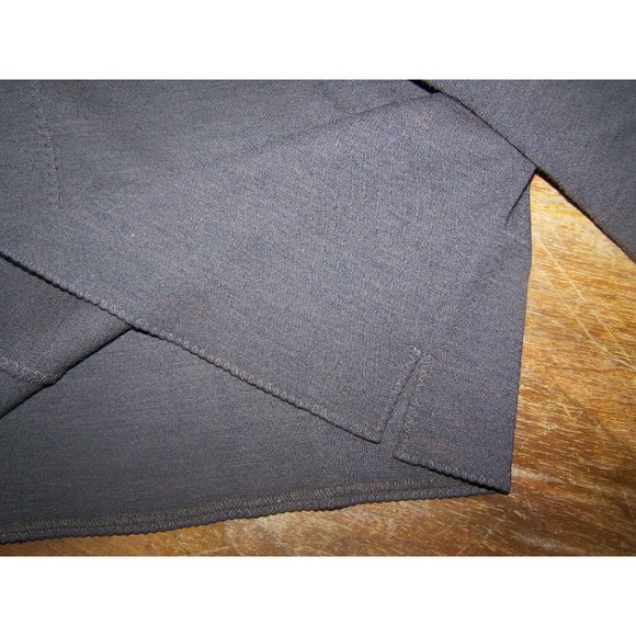 Eileen Fisher Sweater Brown M Wool Blend Stitching Vintage - Picture 5 of 9